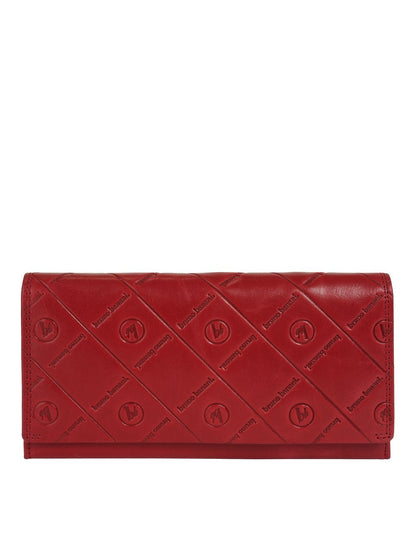 Bruno Banani Geldbörse Damen Leder bedruckt