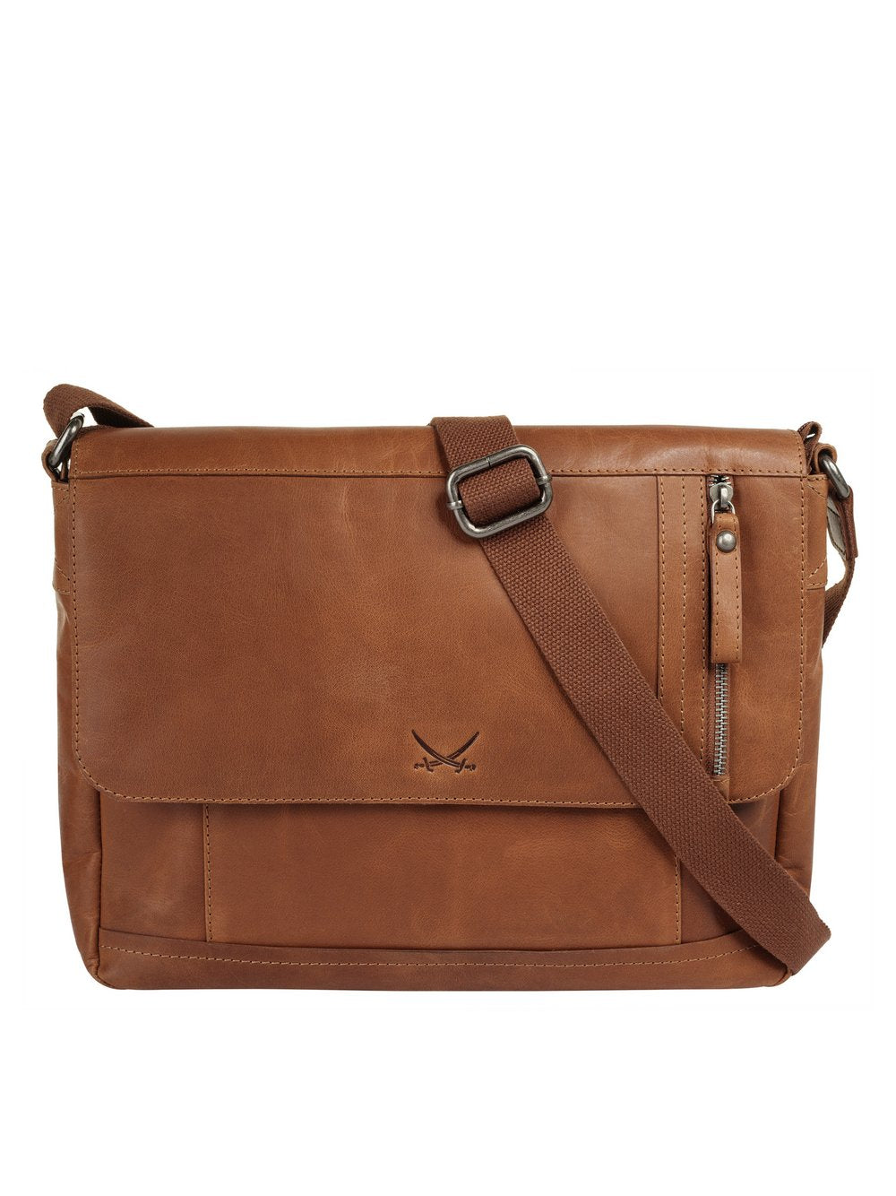 Sansibar Messenger Damen Leder