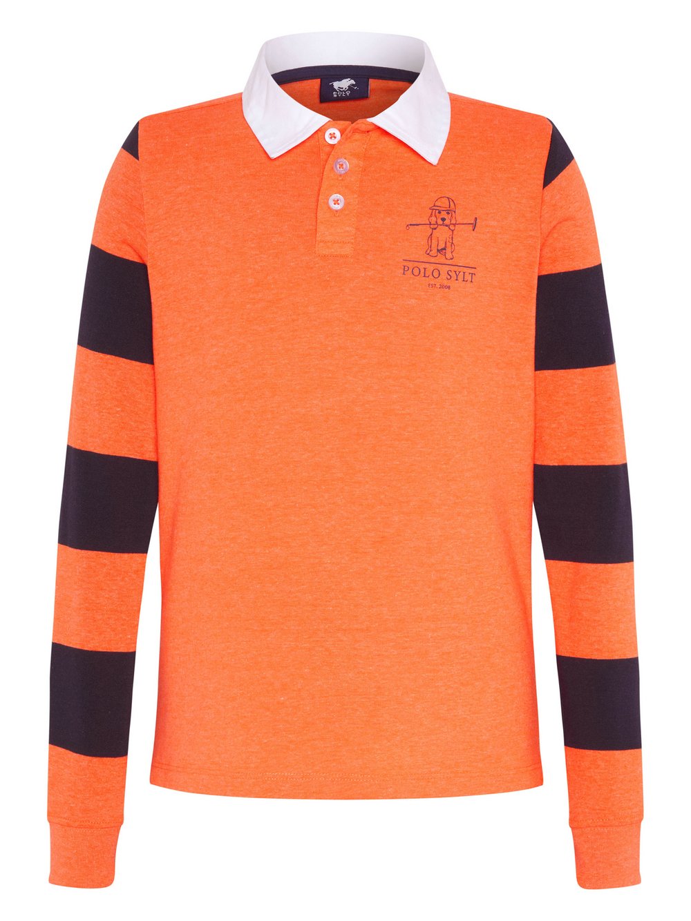 Polo Sylt Longsleeve Jungen Baumwolle gestreift