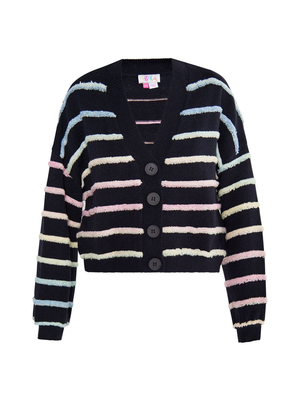 IZIA Strickjacke Damen gestreift