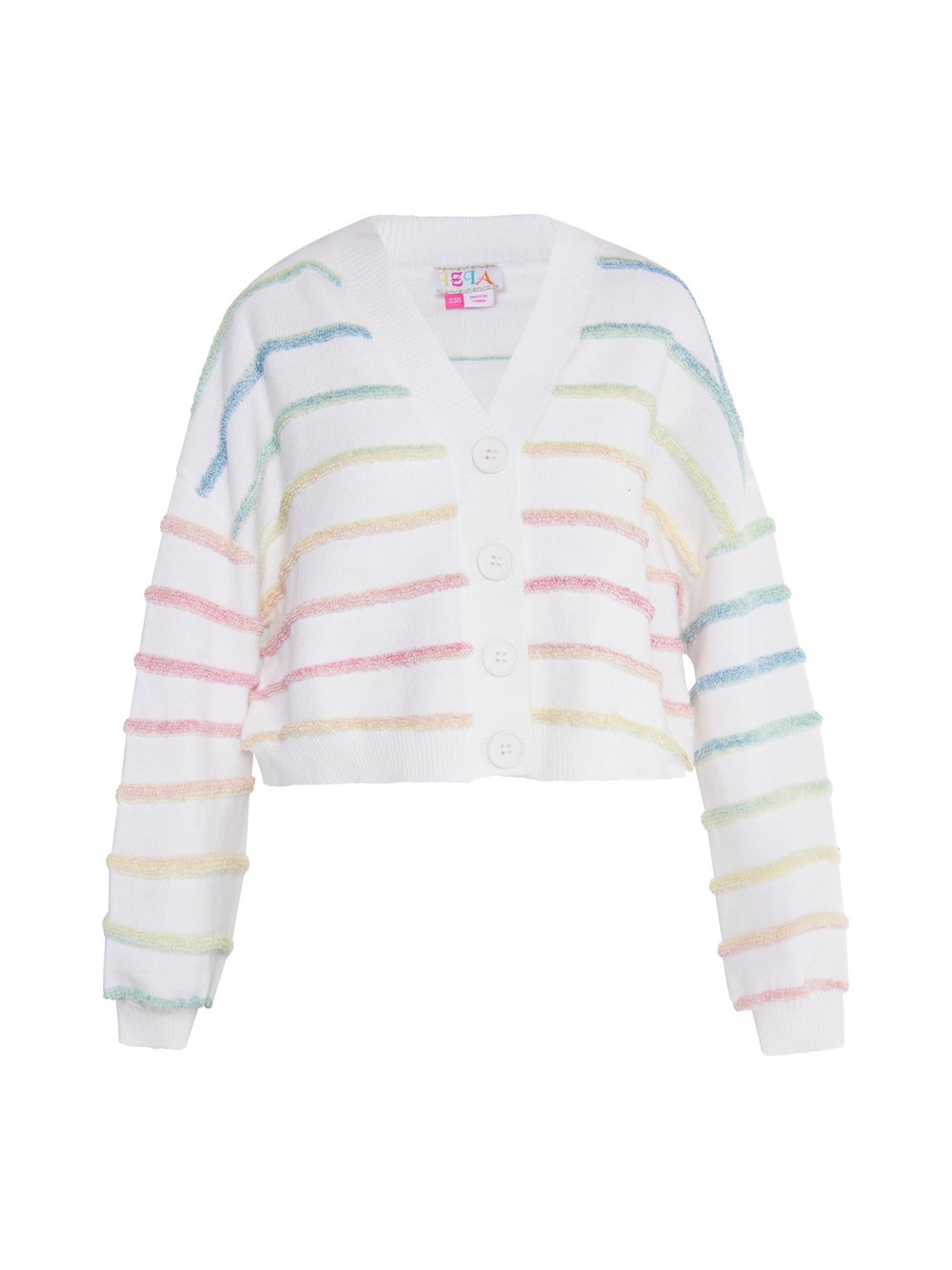 IZIA Strickjacke Damen gestreift