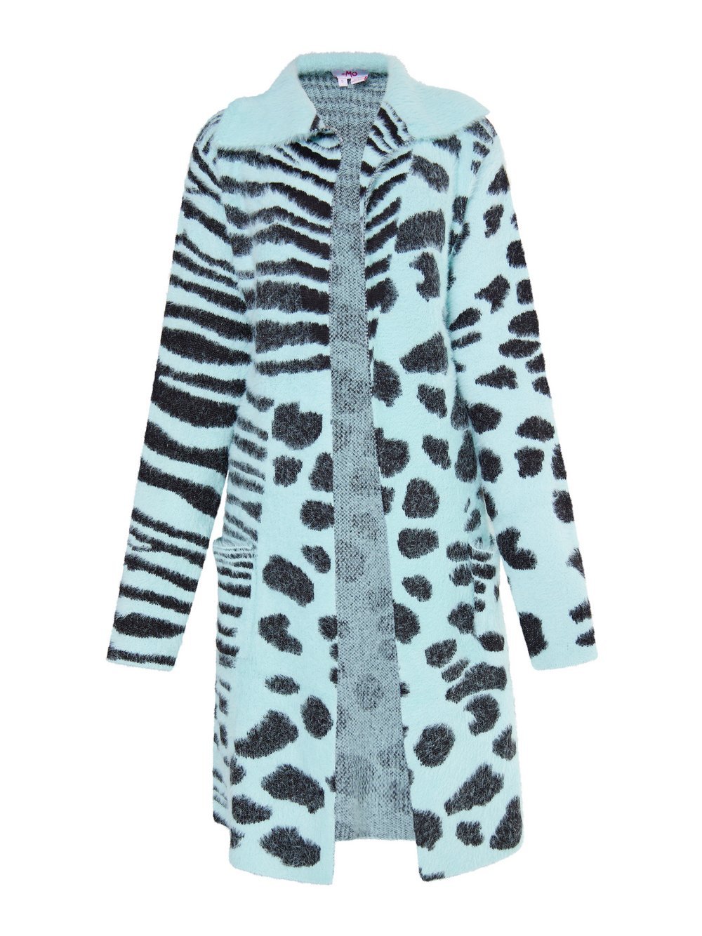 MyMo Strickcardigan Damen gemustert