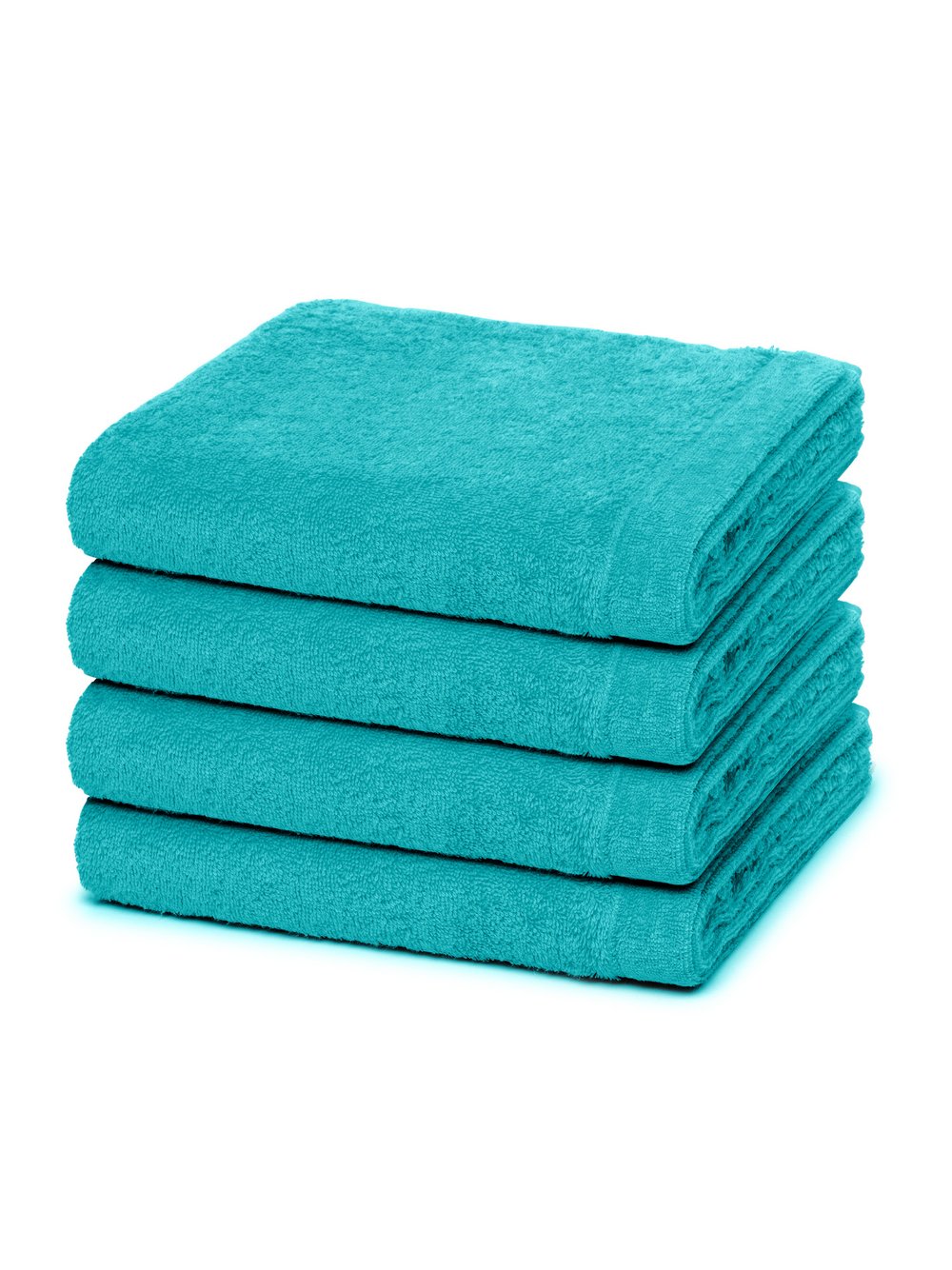 Cawö Handtuchset 4-teilig Damen Baumwolle