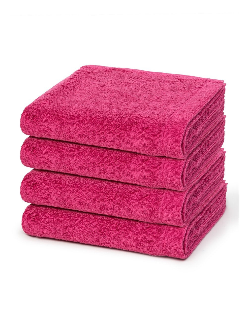 Cawö Handtuchset 4-teilig Damen Baumwolle