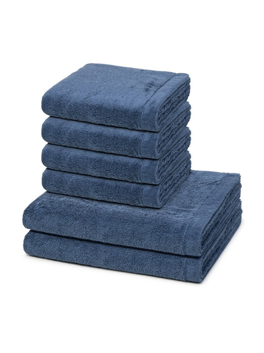 Cawö Handtuchset 6-teilig Damen Baumwolle