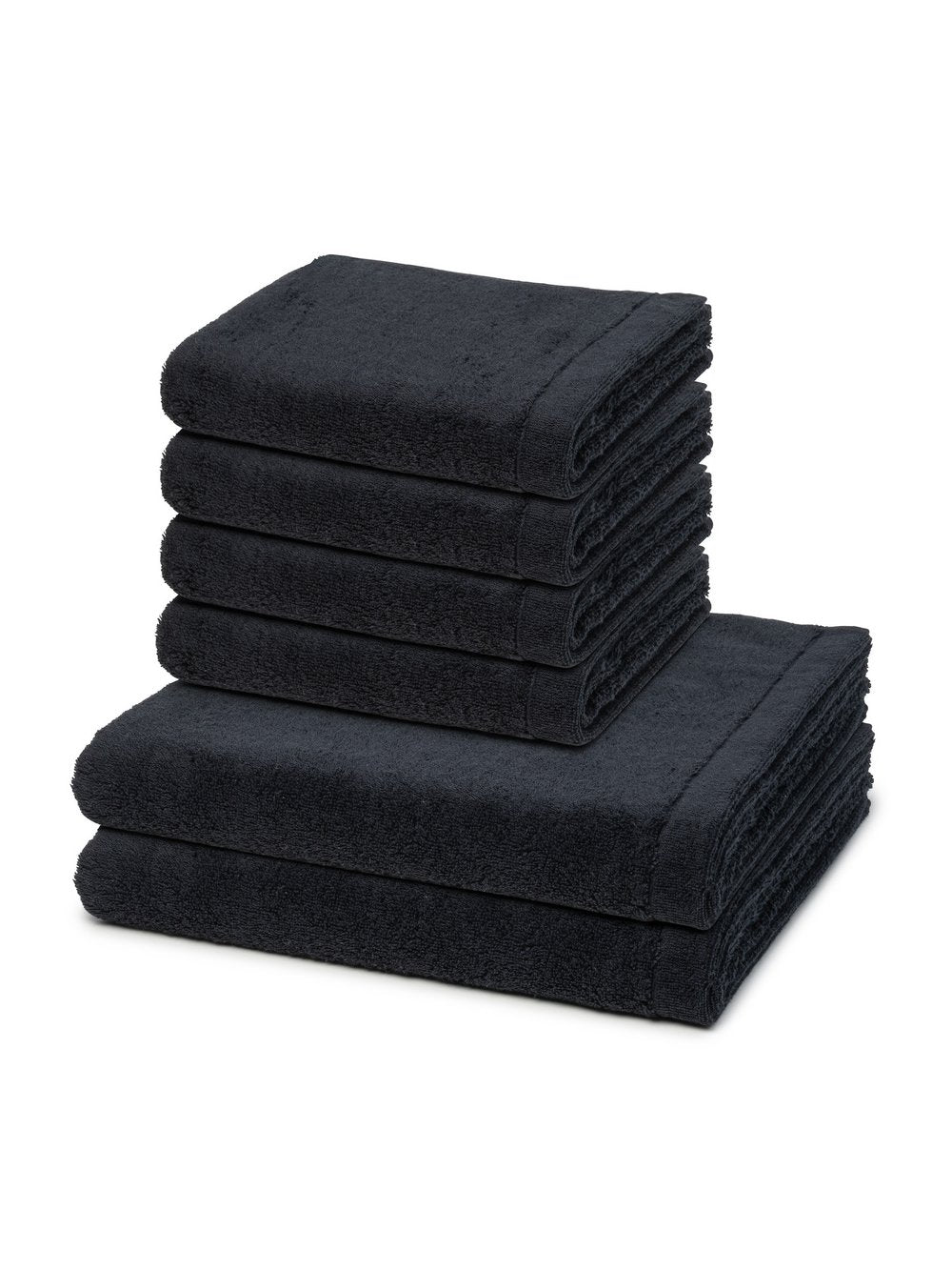 Cawö Handtuchset 6-teilig Damen Baumwolle