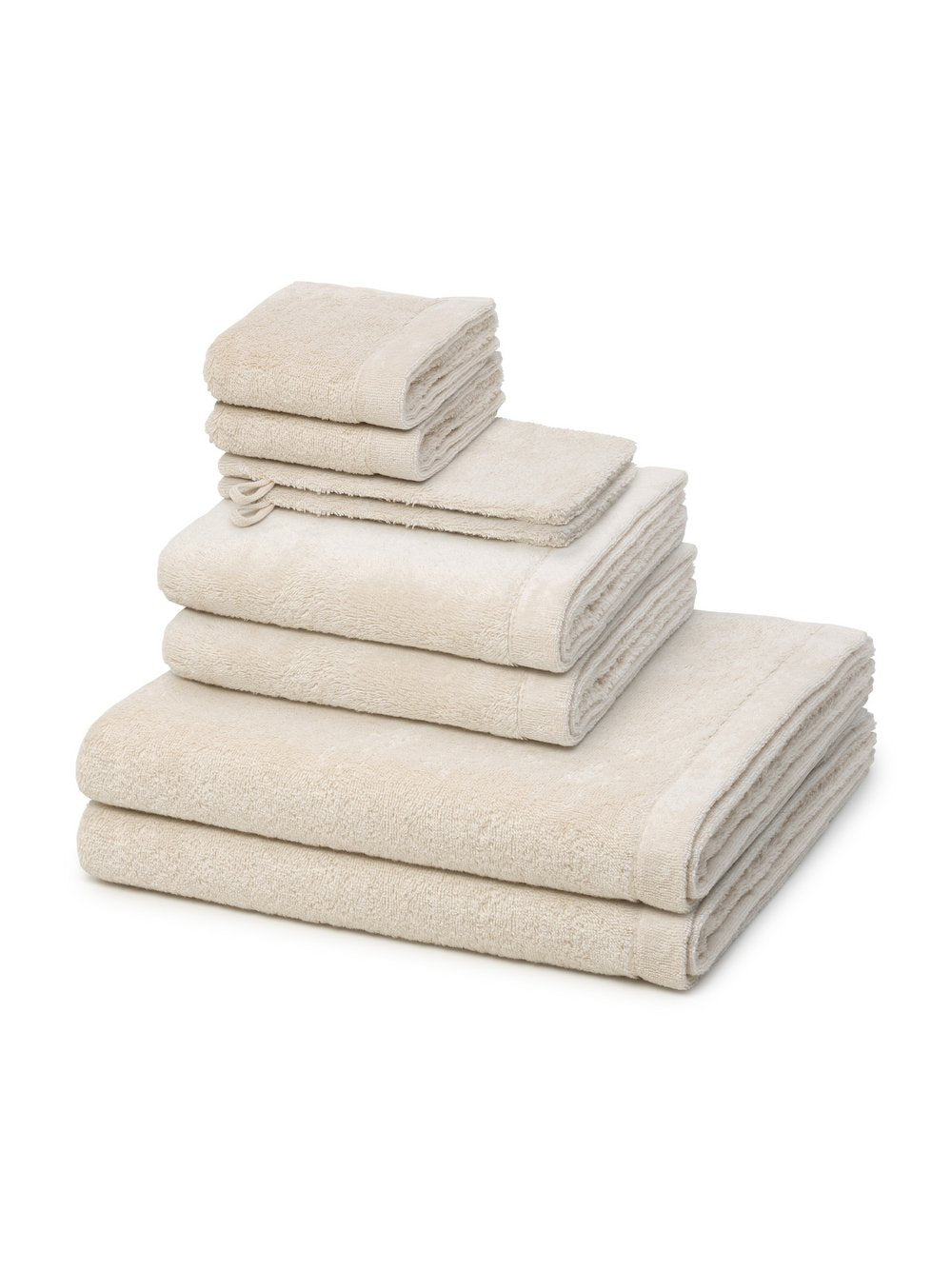 Cawö Handtuchset 8-teilig Damen Baumwolle