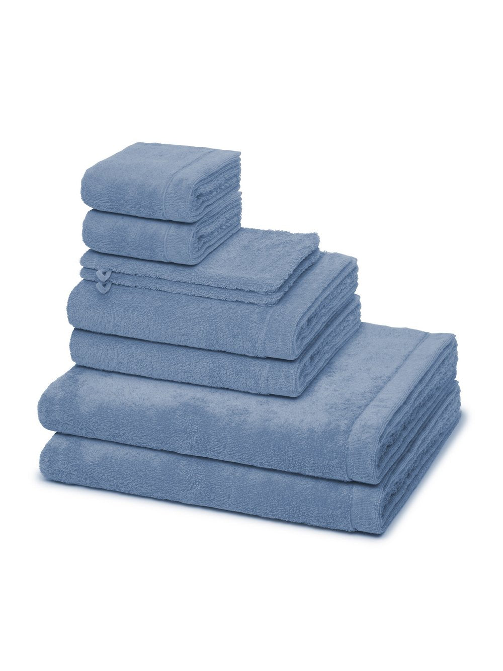 Cawö Handtuchset 8-teilig Damen Baumwolle