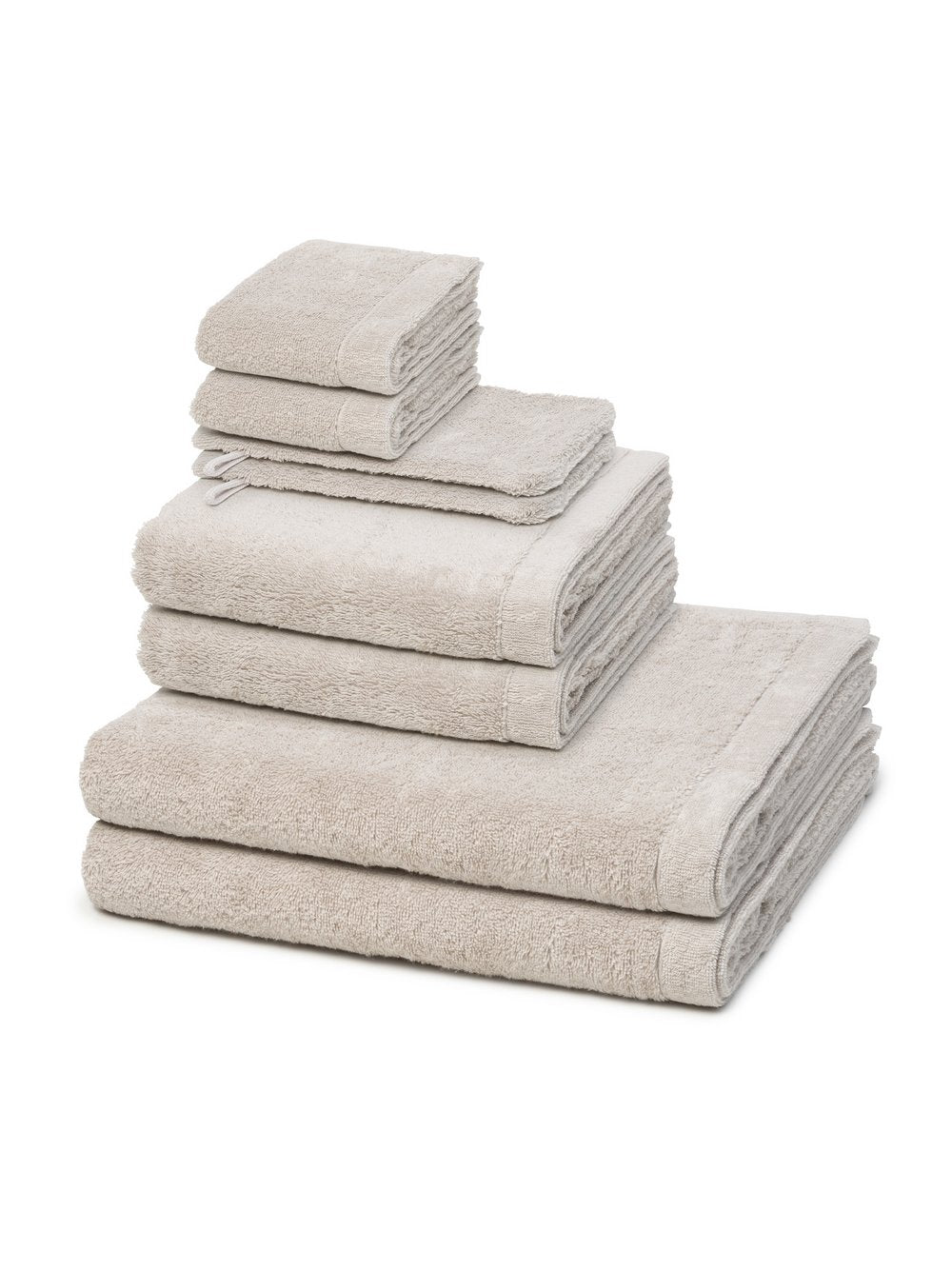 Cawö Handtuchset 8-teilig Damen Baumwolle