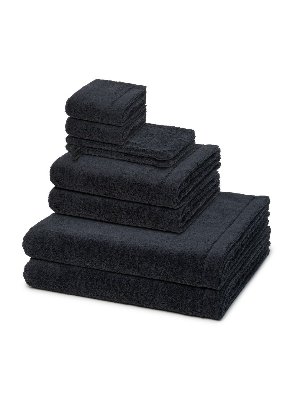 Cawö Handtuchset 8-teilig Damen Baumwolle