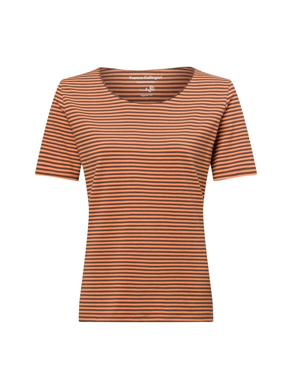 Franco Callegari T-Shirt Damen Baumwolle gestreift