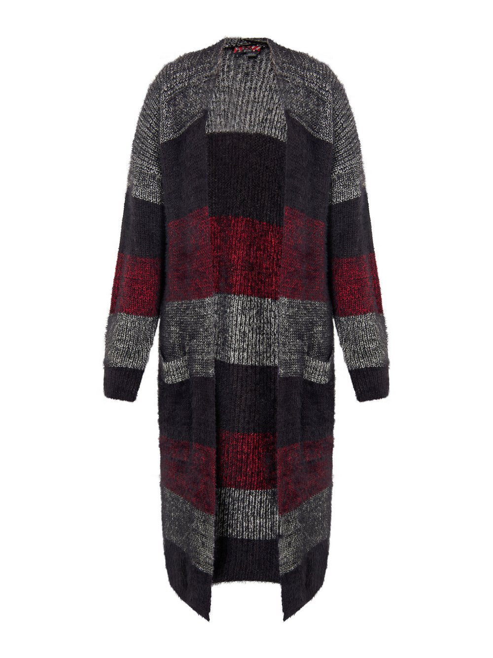 MyMo Strickjacke Damen gestreift