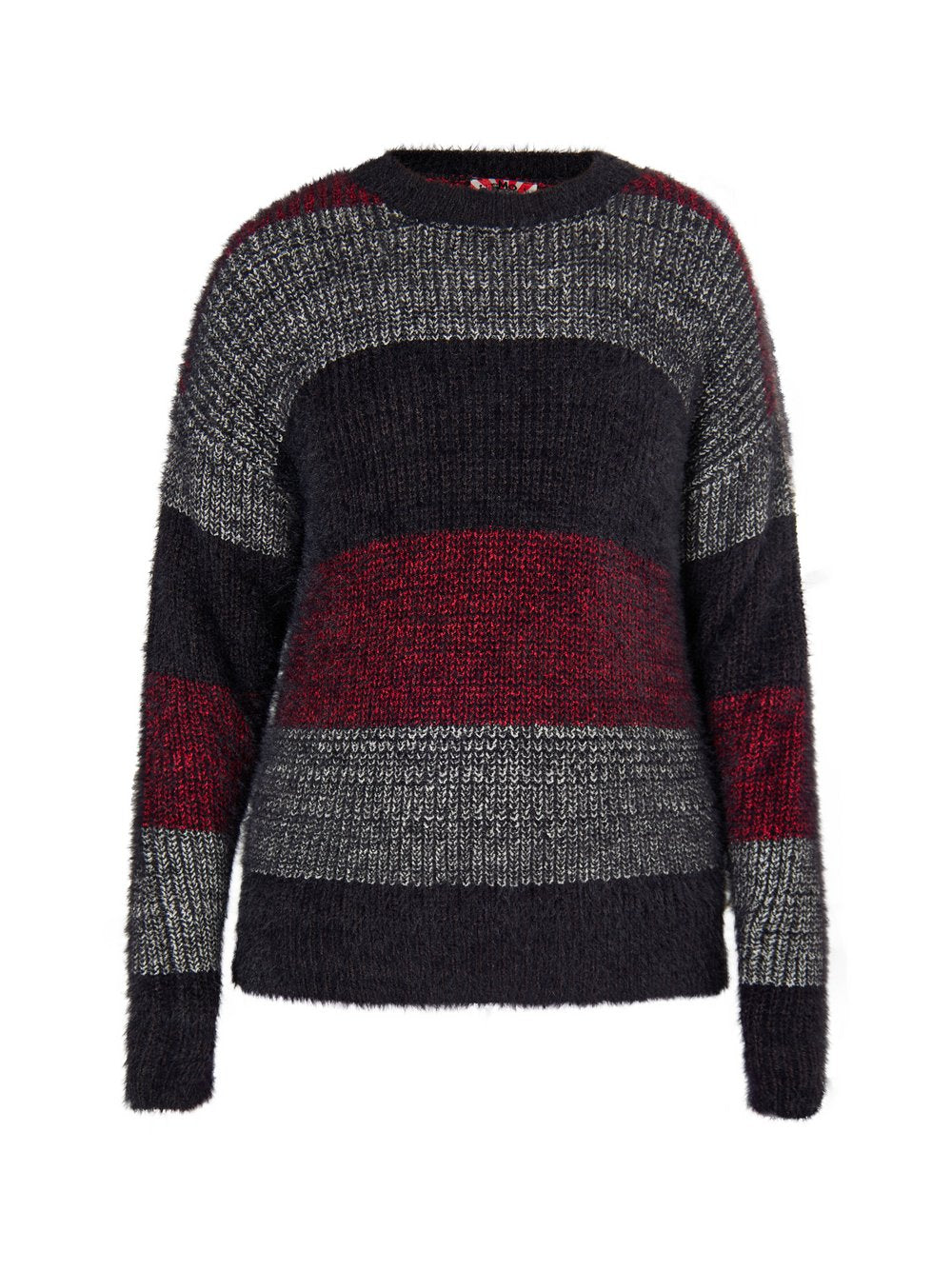 MyMo Strickpullover Damen gestreift