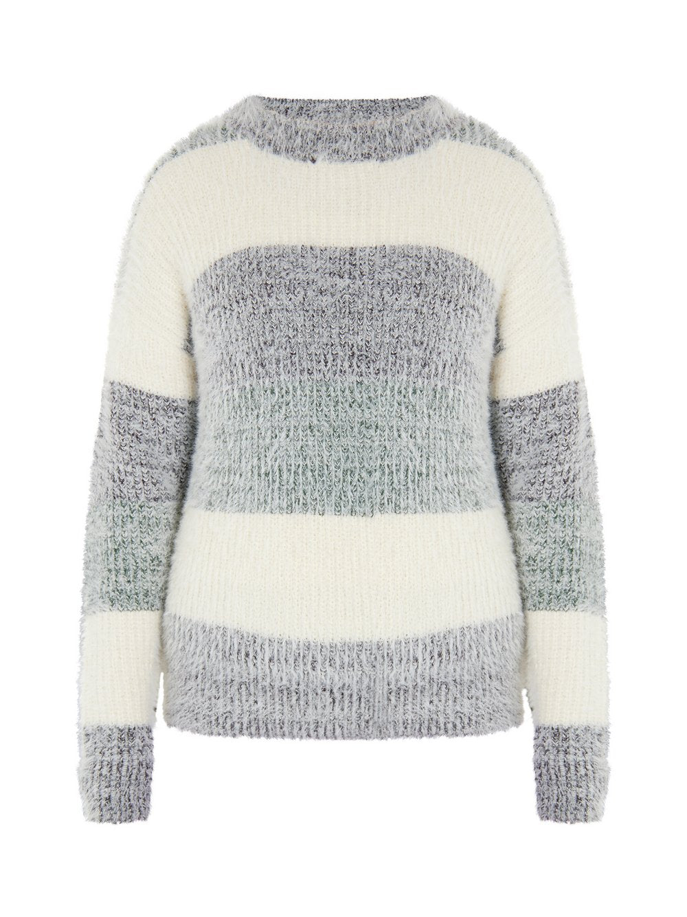 MyMo Strickpullover Damen gestreift