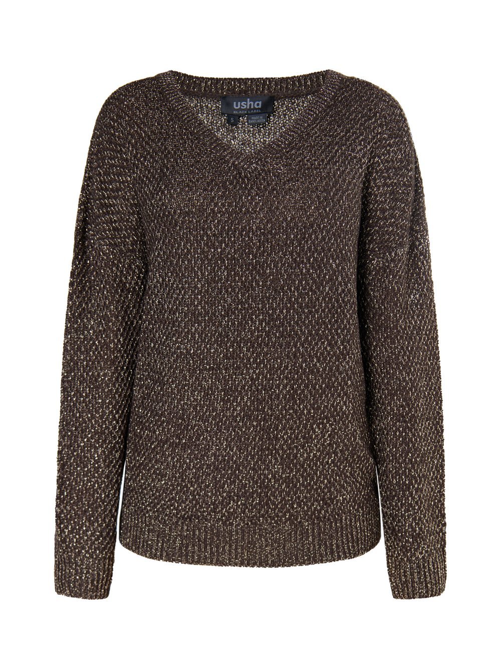 Usha Strickpullover Damen Metall