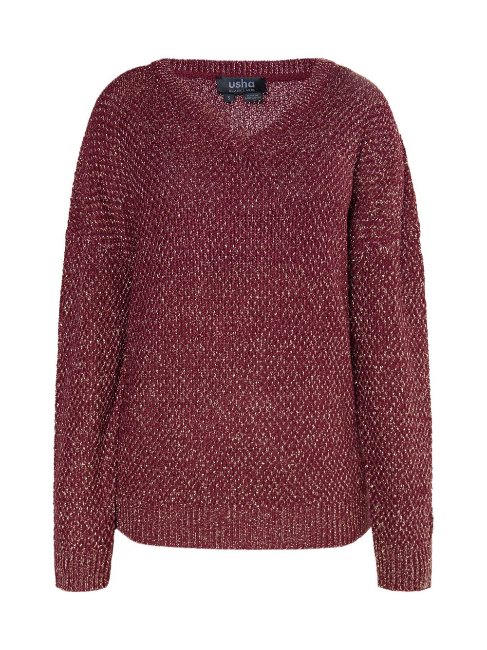 Usha Strickpullover Damen Metall