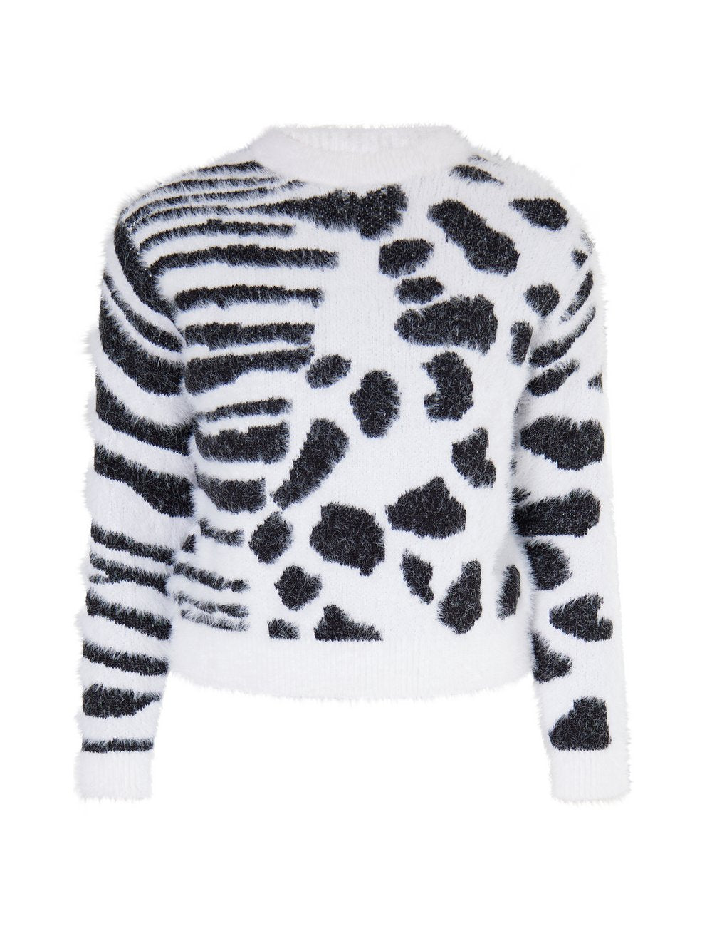 MyMo (Kids) Strickpullover Mädchen Polyamid bedruckt