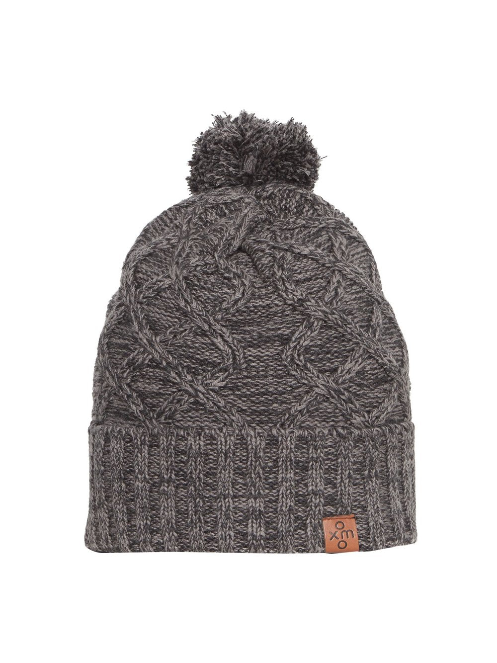 OXMO Strickmütze Damen Baumwolle meliert