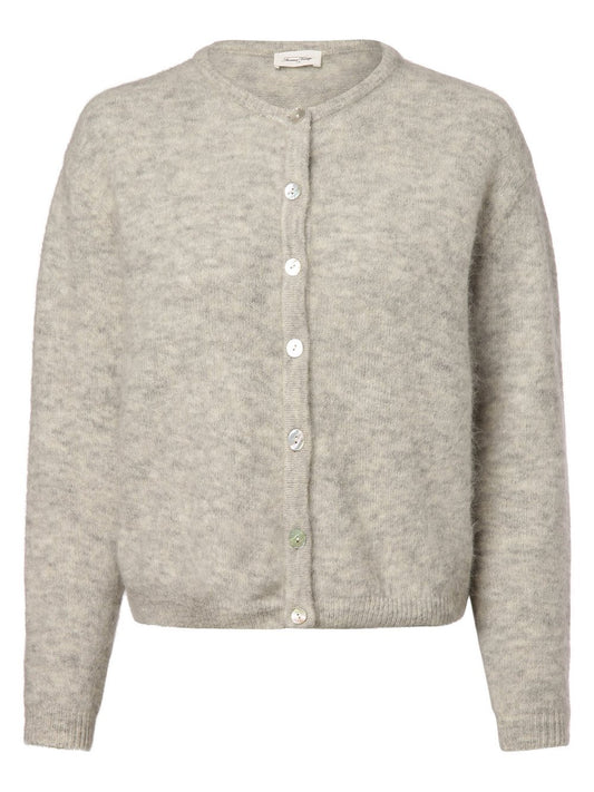 american vintage Strickjacke mit Alpaka-Anteil Damen Wolle