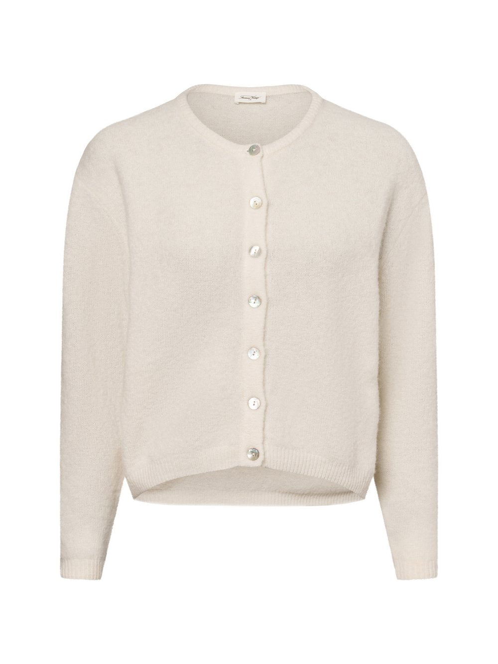 american vintage Strickjacke mit Alpaka-Anteil Damen Wolle