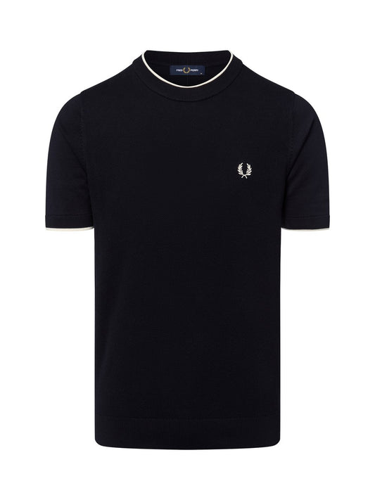 Fred Perry Strickshirt Herren Baumwolle