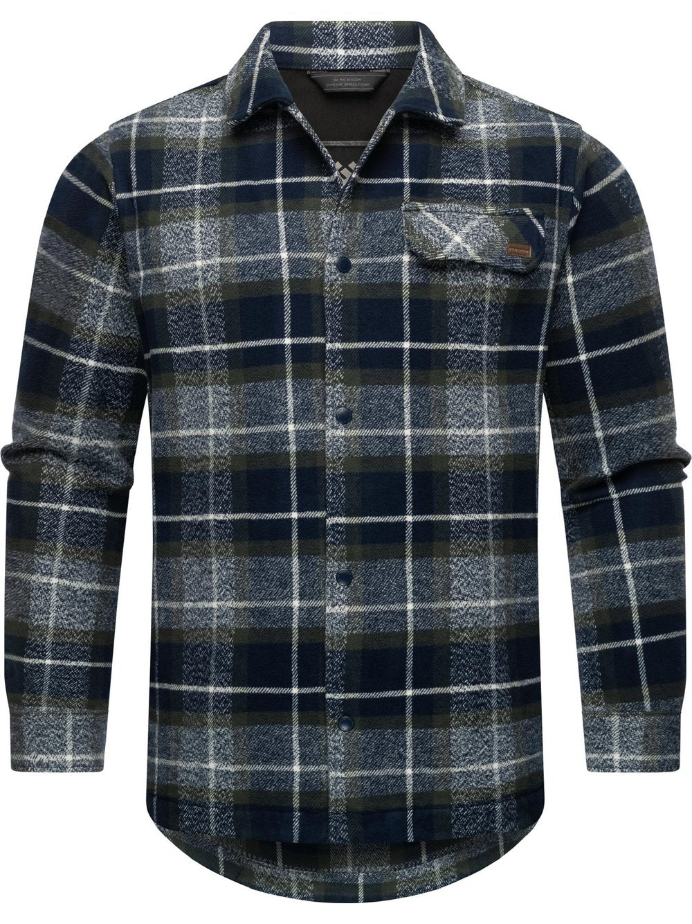 Ragwear Übergangsjacke Herren Baumwolle kariert