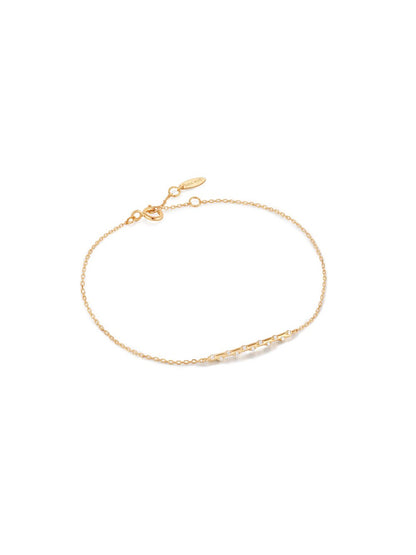 Ania Haie Armband Damen Gelbgold