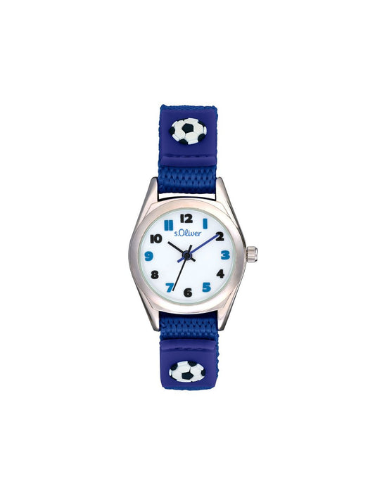 s.Oliver Quarzuhr Jungen Metall