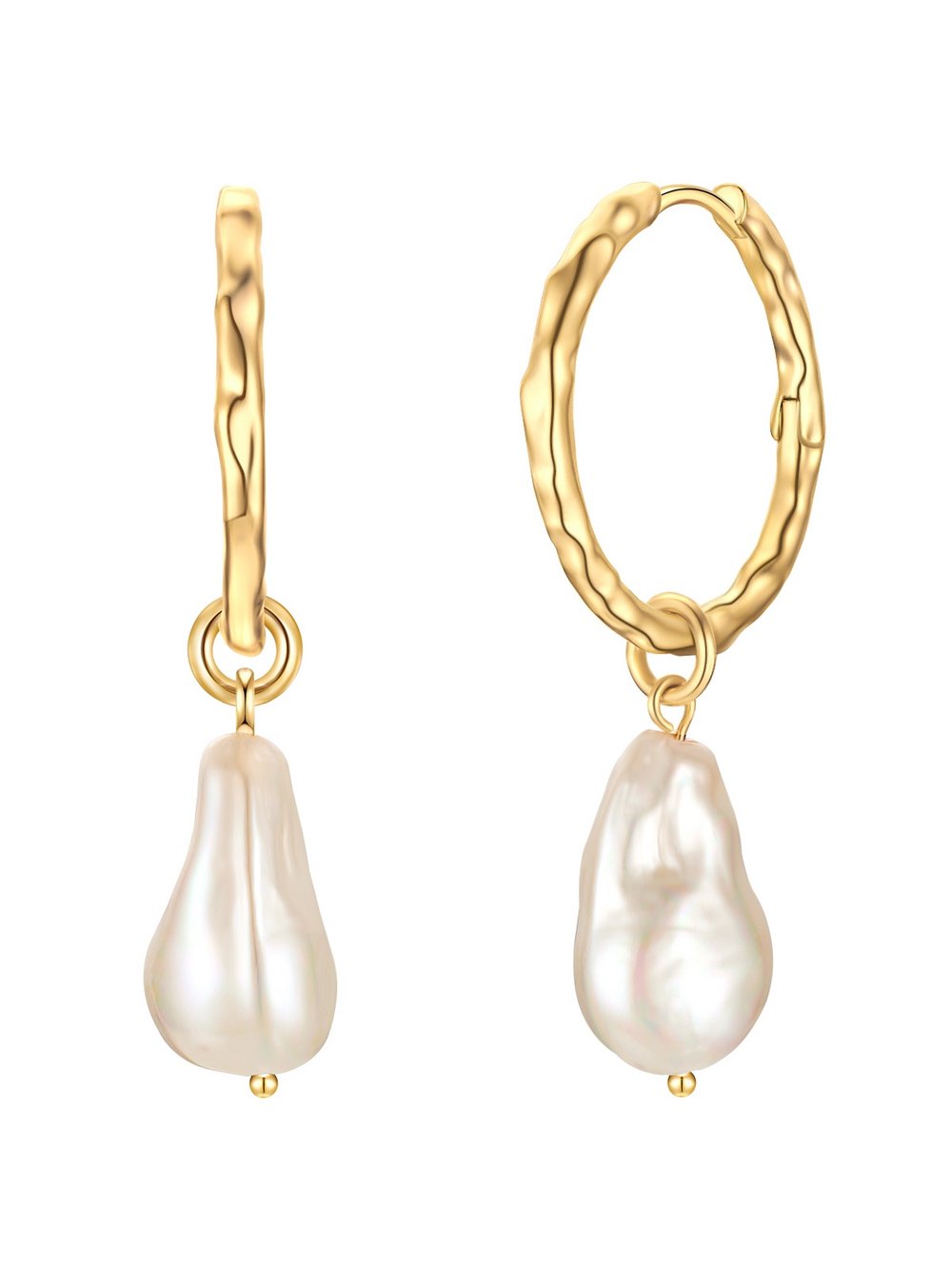 Yokoamii Creolen Damen Metall