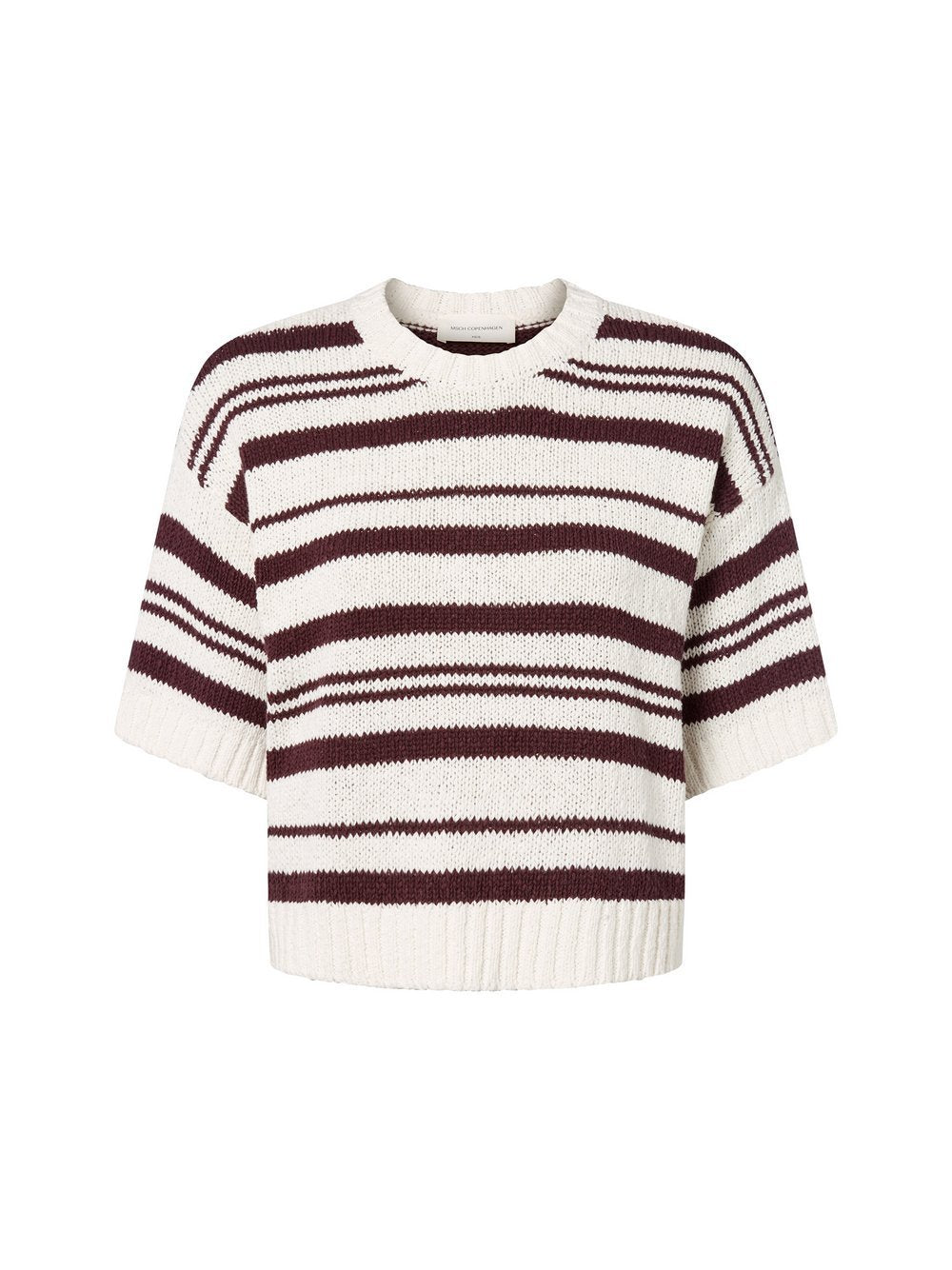 Msch Copenhagen Pullover Damen Baumwolle gestreift