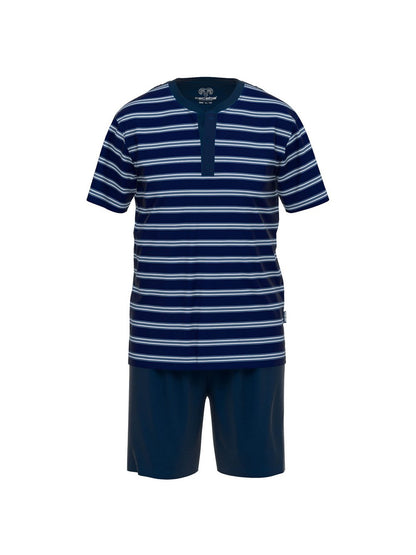 Ceceba Pyjama Herren Baumwolle gestreift