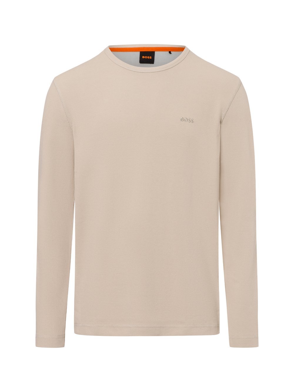 BOSS Langarmshirt Herren Baumwolle