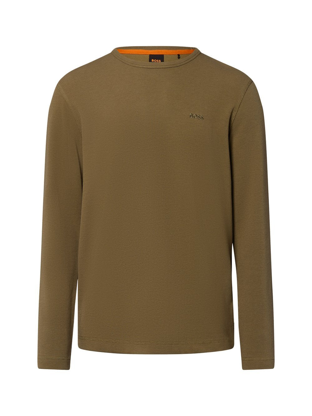 BOSS Langarmshirt Herren Baumwolle