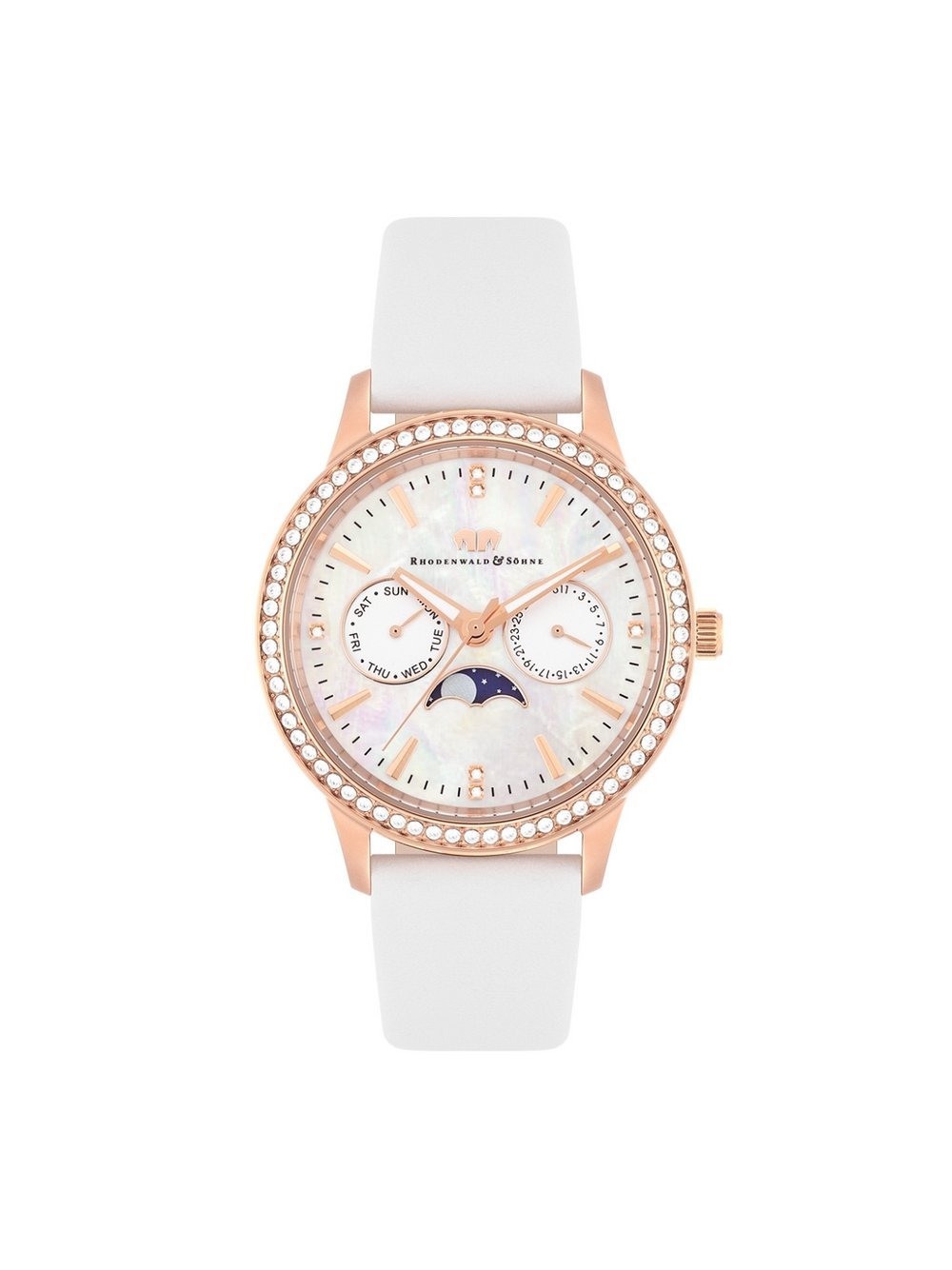 Rhodenwald & Söhne Multifunktionen Damen Edelstahl roségold