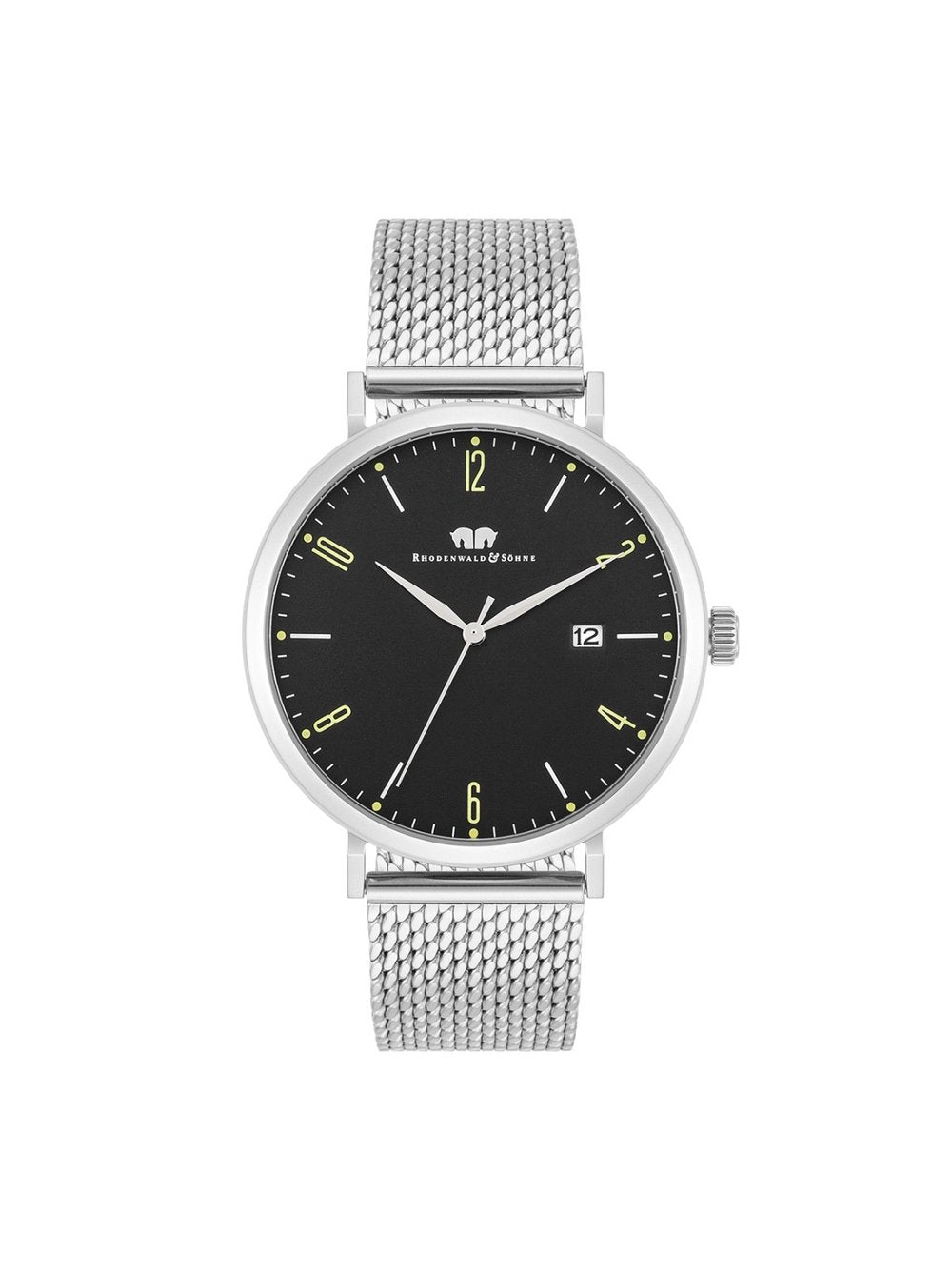 Rhodenwald & Söhne Quarzuhr Herren Edelstahl