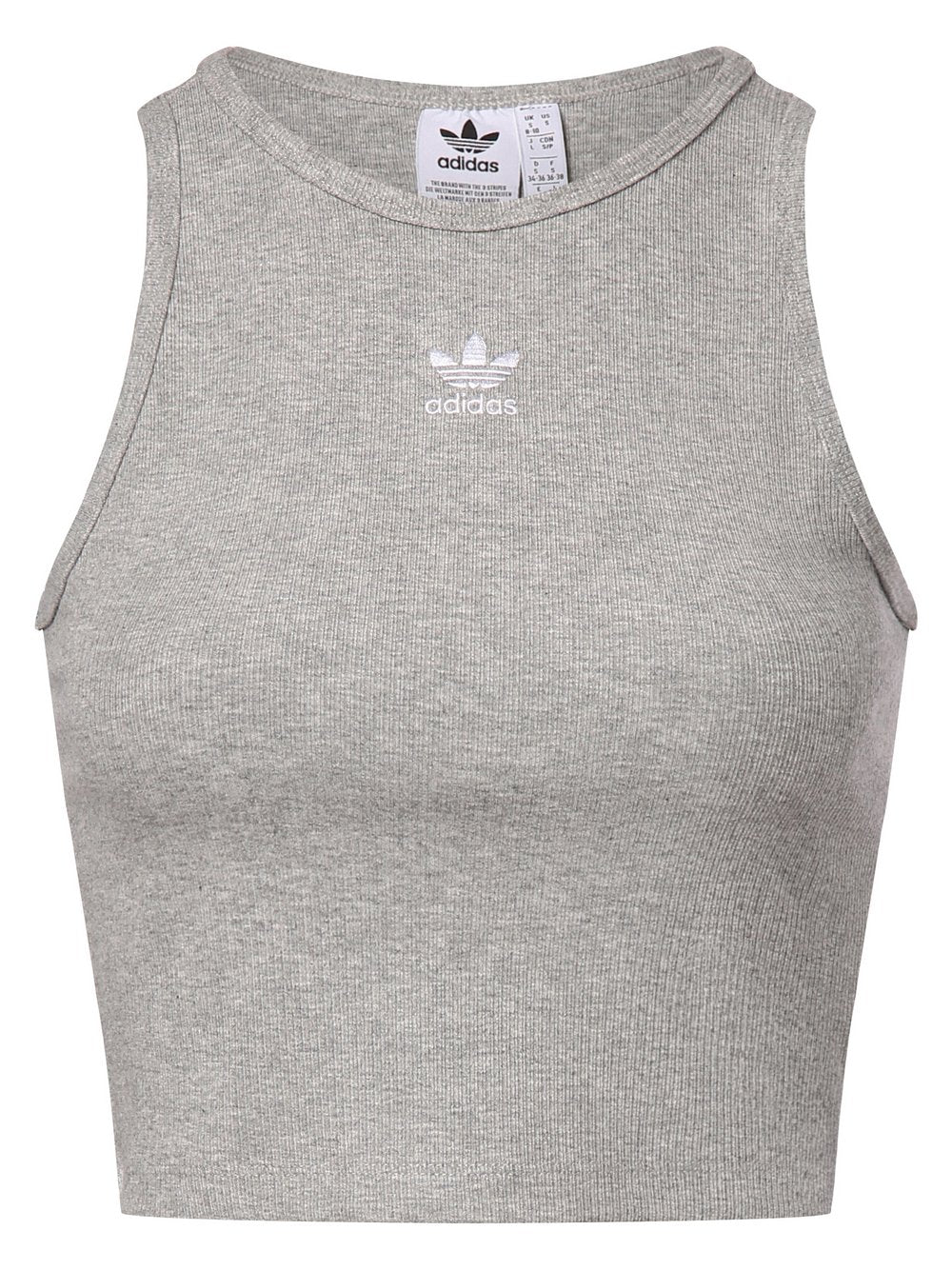 adidas Originals Top Damen Baumwolle meliert