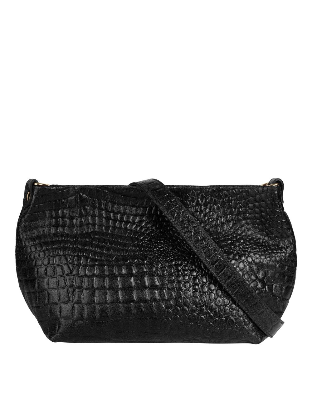 Samantha Look Umhängetasche Damen Leder gemustert