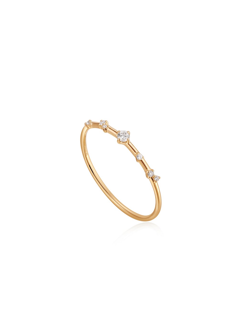 Ania Haie Ring Damen Gelbgold