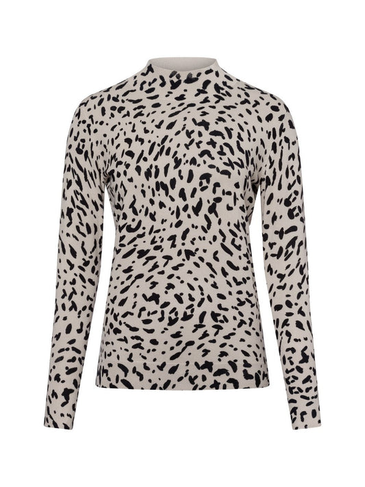 Marie Lund Strickpullover Damen Viskose gemustert