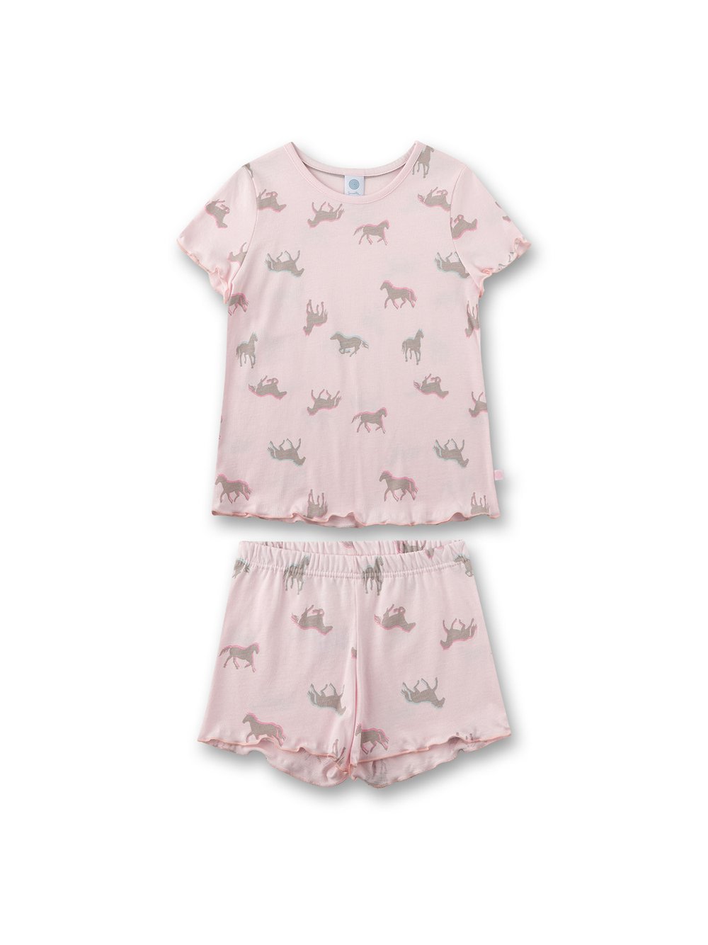 Sanetta Pyjama Mädchen Baumwolle bedruckt