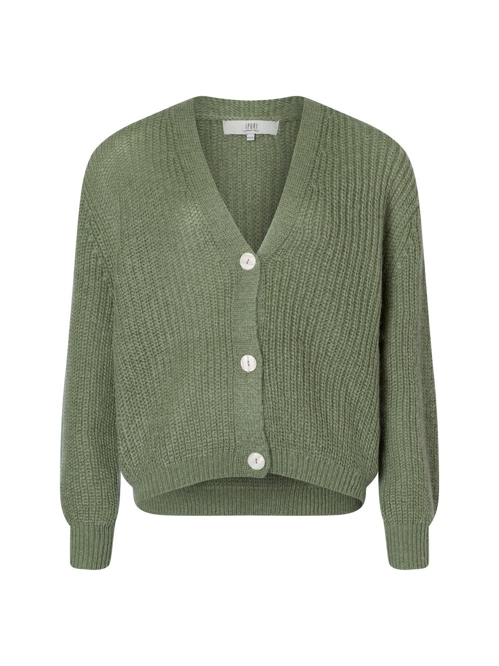 IPURI Strickjacke mit Woll-Mohair-Anteil Damen