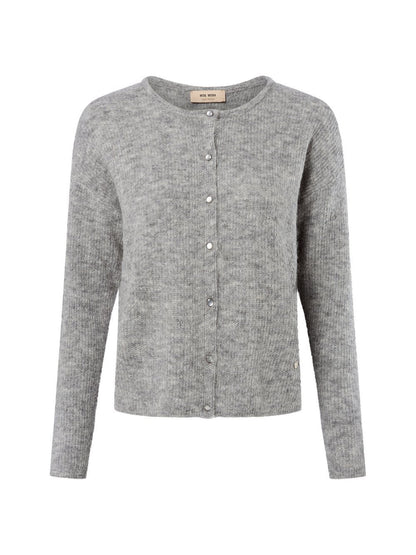 MOS MOSH Strickjacke mit Alpaka-Anteil Damen Wolle