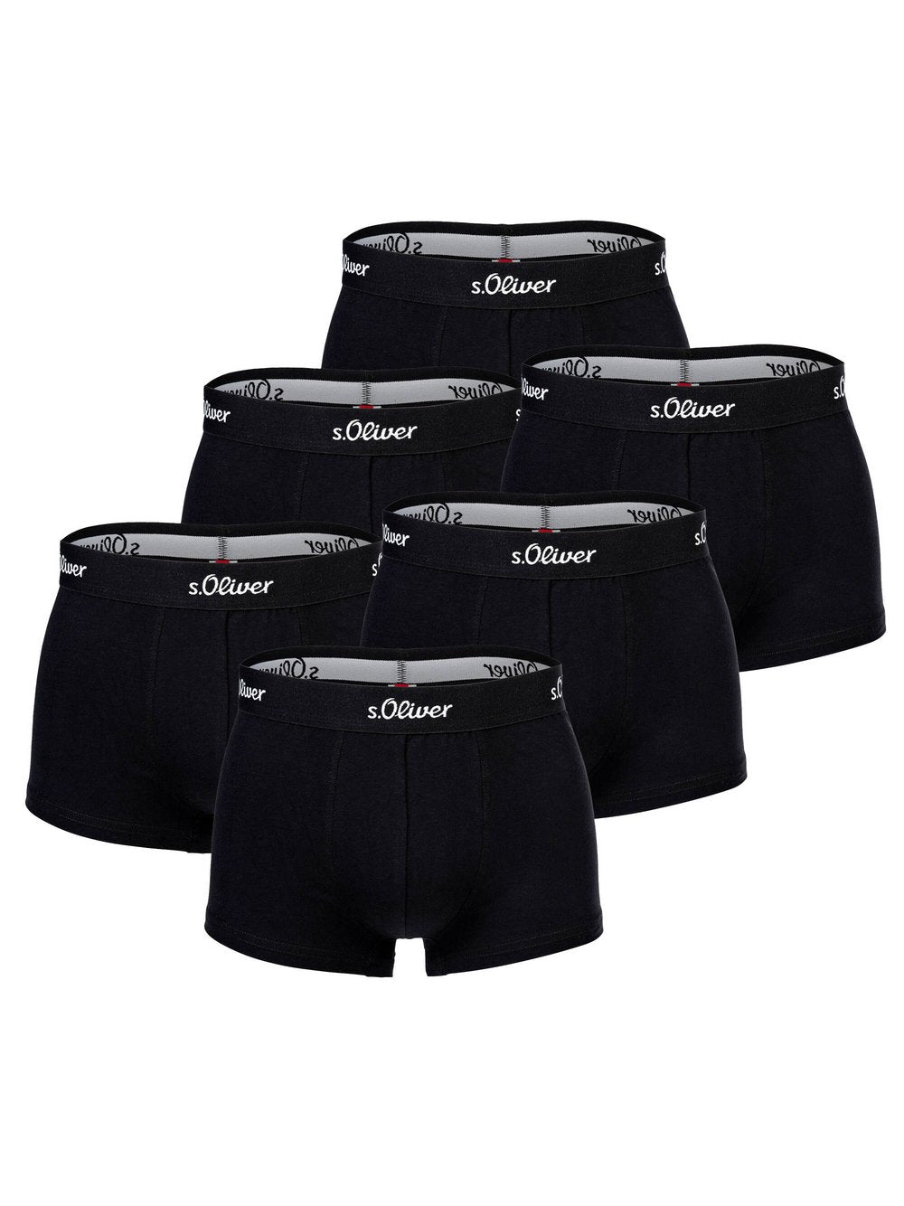s.Oliver Boxershort 6er Pack Herren Baumwolle