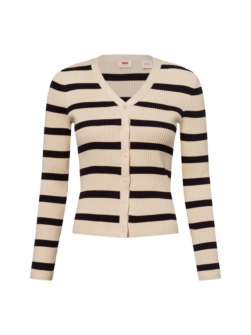 Levi's Strickjacke Damen Baumwolle gestreift