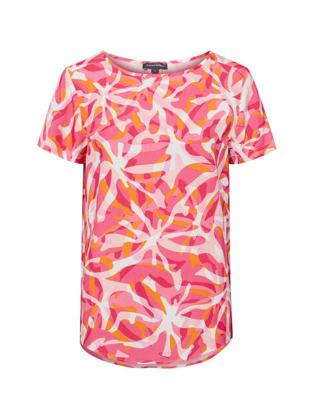 Franco Callegari Blusenshirt Damen Viskose gemustert