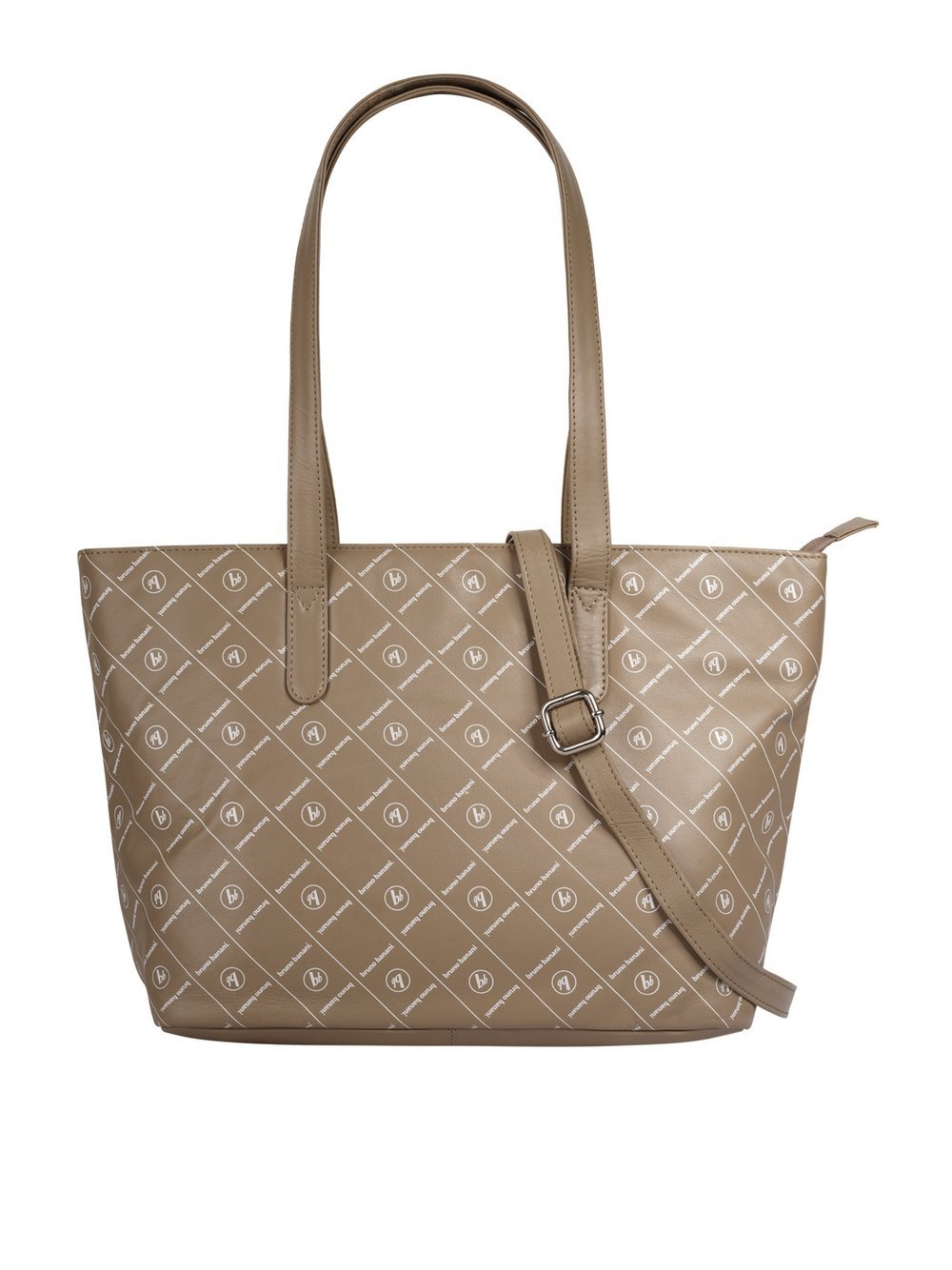 Bruno Banani Shopper Damen Leder bedruckt