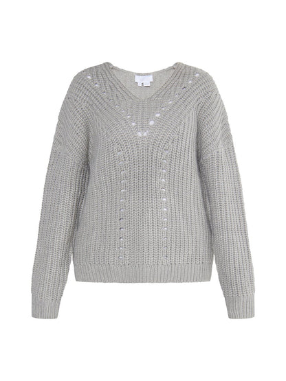 Usha Strickpullover Damen gestreift