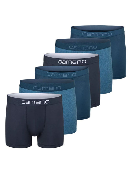 Camano Boxershort 6er Pack Herren Baumwolle