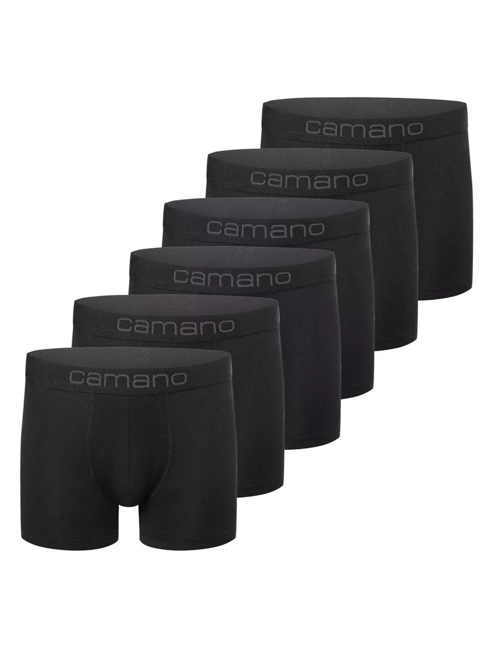 Camano Boxershort 6er Pack Herren Baumwolle