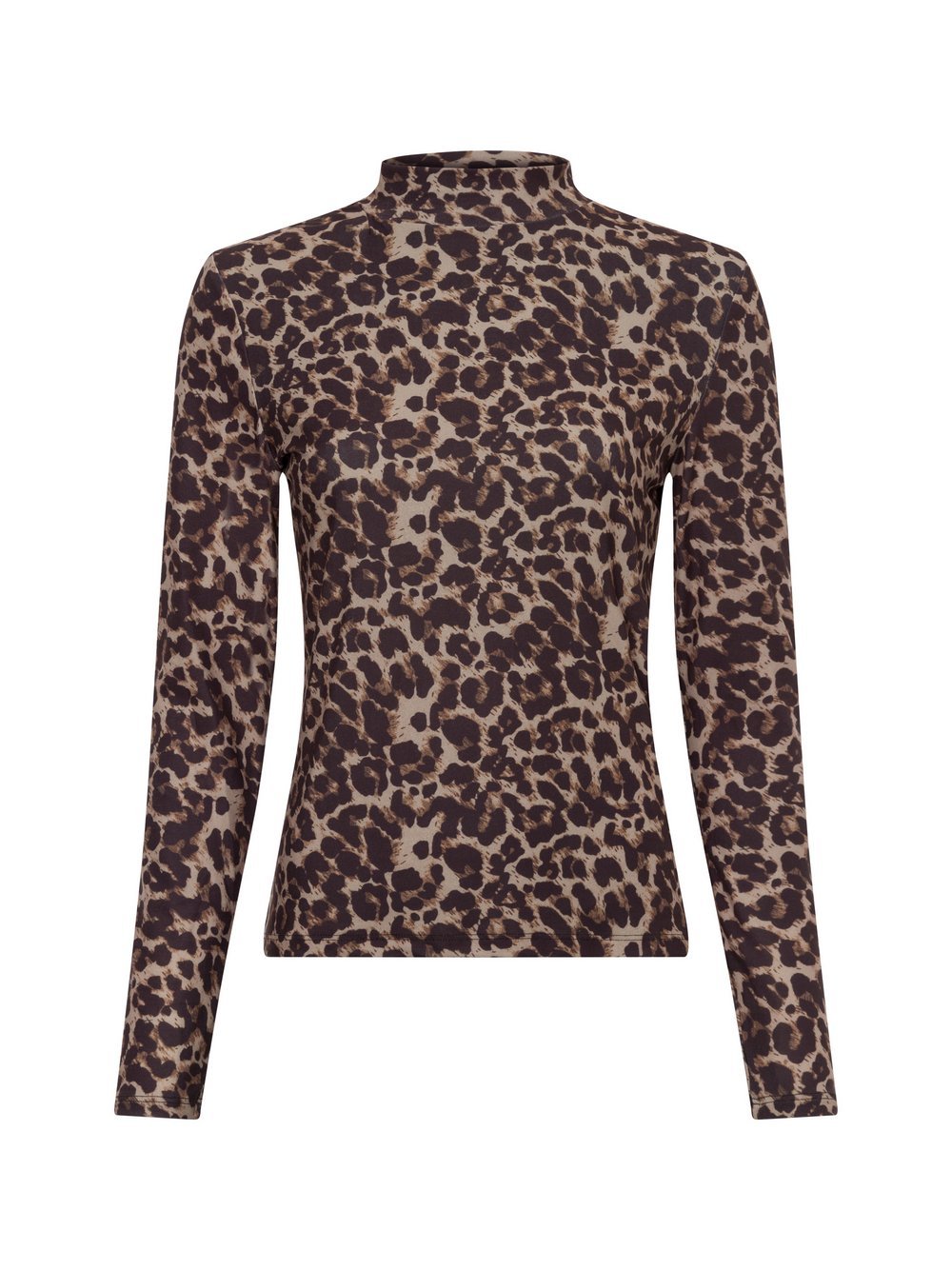 Vila Langarmshirt Damen gemustert